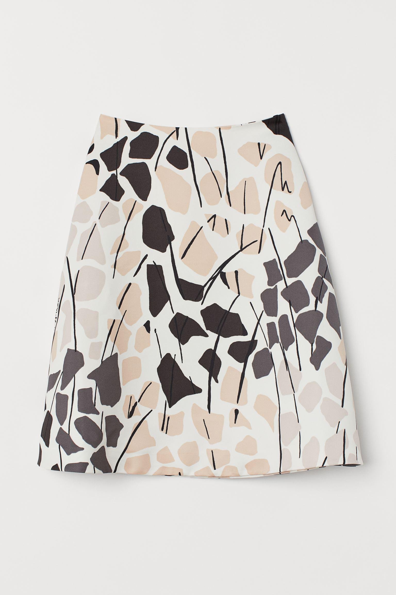 Спідниця H&M Принт р. 34 Білий (21027853810)