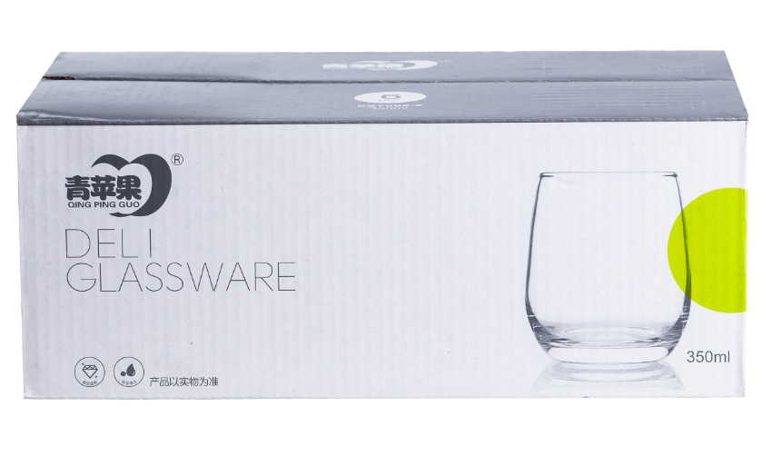 Набор стаканов Deli Glassware 6 шт. по 350 мл Прозрачный - фото 4 Набор стаканов Deli Glassware 6 шт. по 350 мл Прозрачный - фото 4