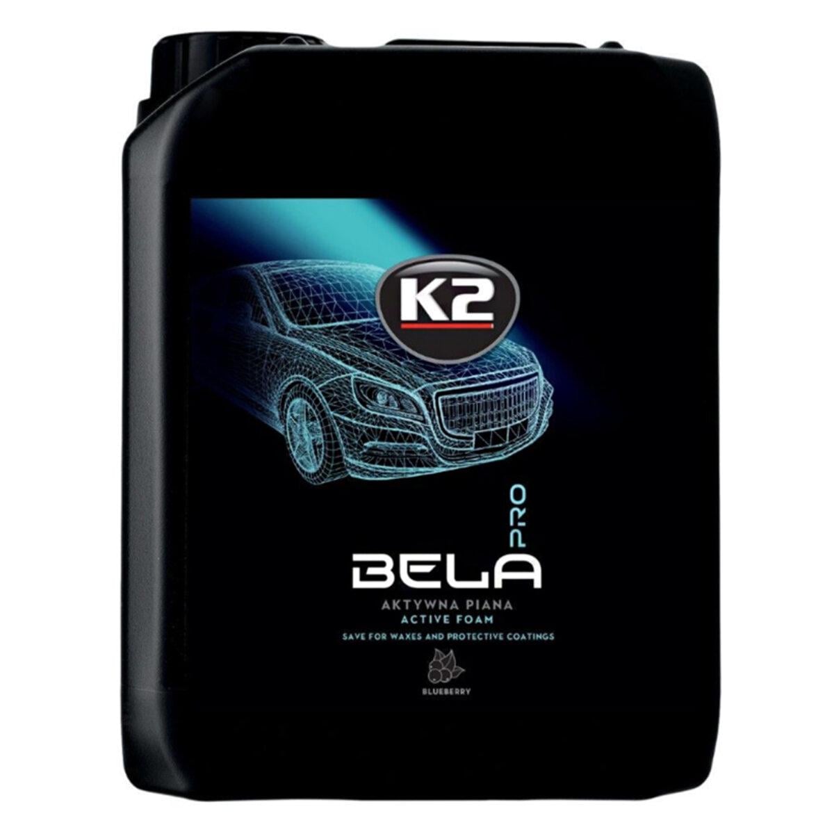 Активная пена K2 Bela Pro Blueberry для бесконтактной мойки концентрат голубика канистра 5 л