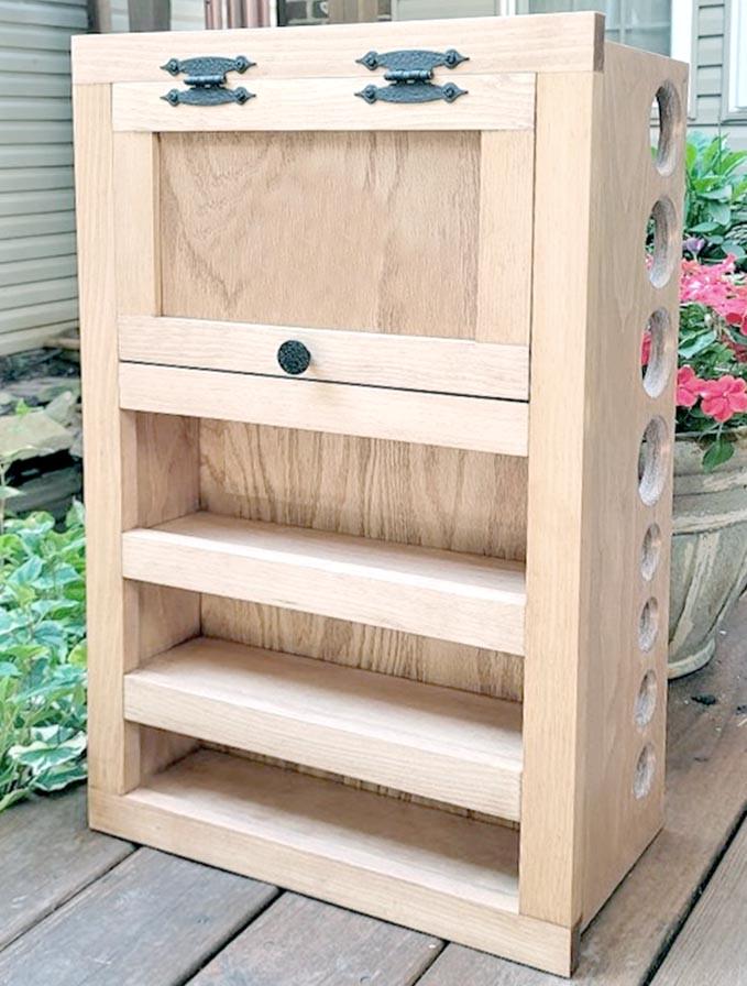 Органайзер для рибальських снастей із дерева Сантарі Бланже (ОДБ-002001)