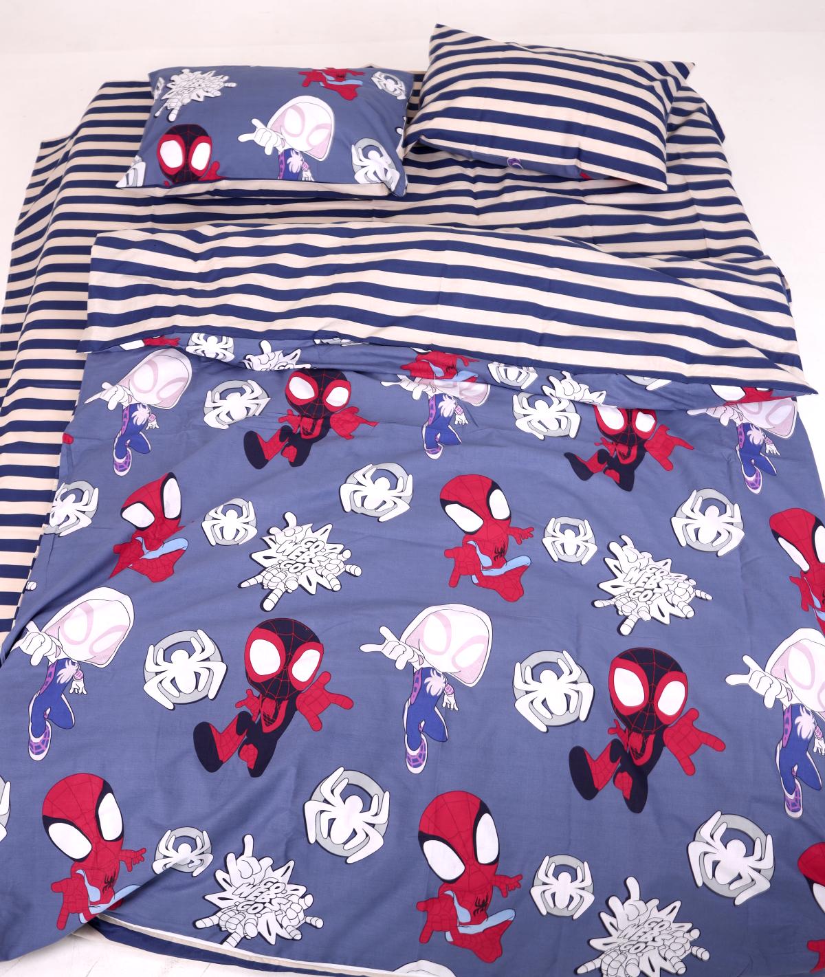 Комплект постільної білизни PaniPava Спайдермен бязь 155х215 см (10100657)