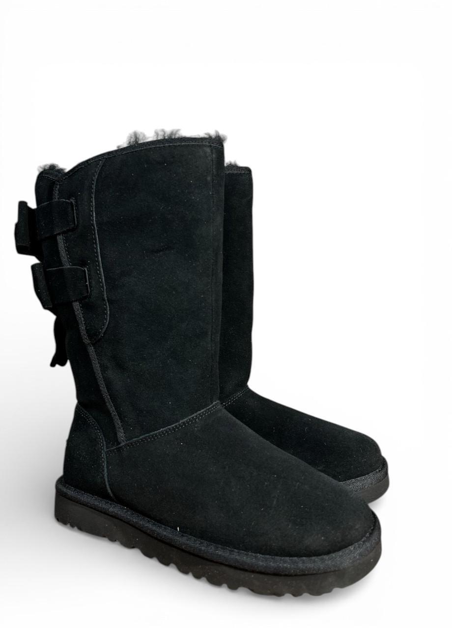 Угги UGG Allegra Talk Bow II s/n 1102931 р. 36 US 5 22 см Черный (2872913861)
