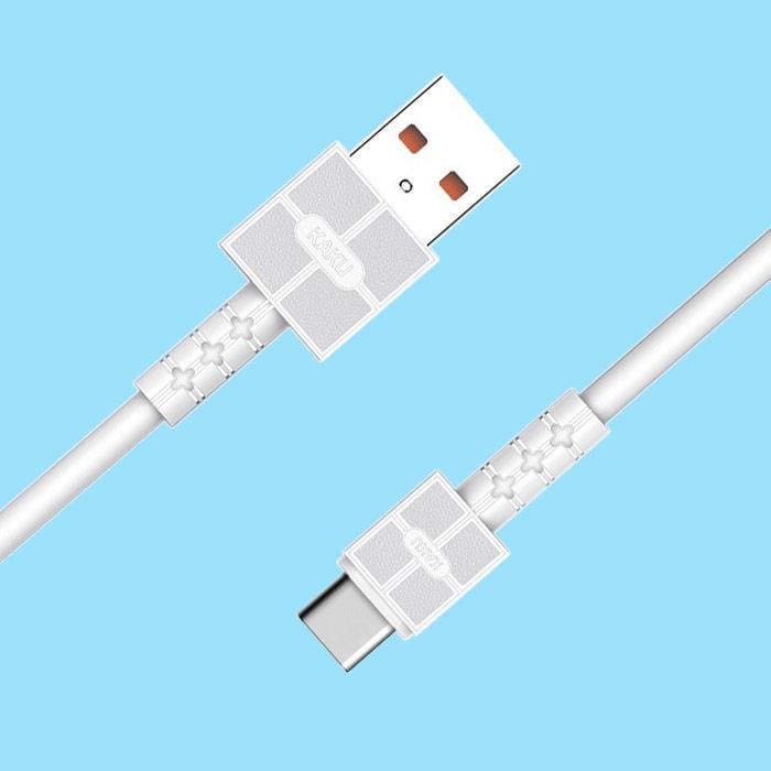 USB кабель Kaku KSC-293 USB-Type-C 1 м White (1251742012) - фото 3