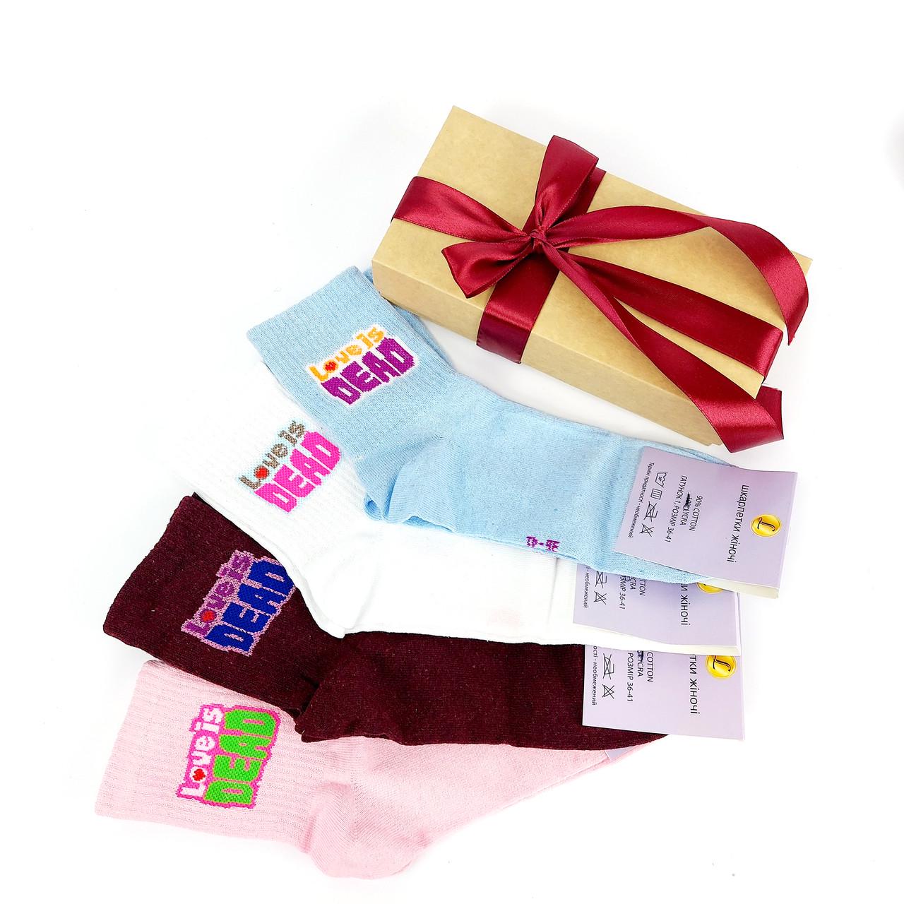 Набір жіночих шкарпеток DEAD 4 пари 36-40 р. (2010)