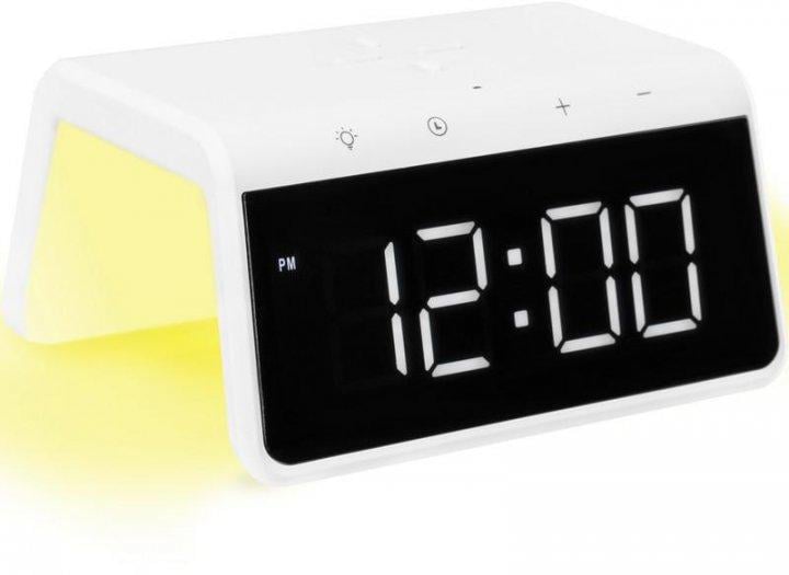 Годинник настільний смарт з функцією бездротової зарядки Gelius Pro Smart Desktop Clock Time Bridge GP-SDC01 - фото 5