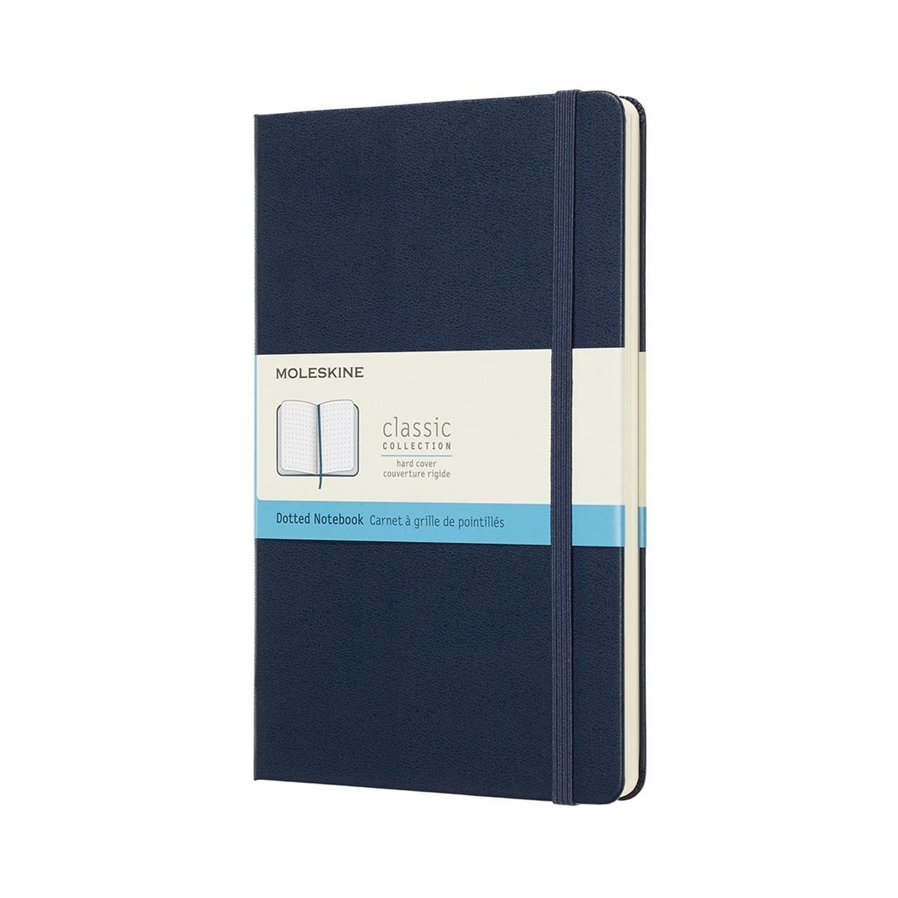 Блокнот Moleskine Classic средний 13х21 см 240 страниц в точку Сапфир