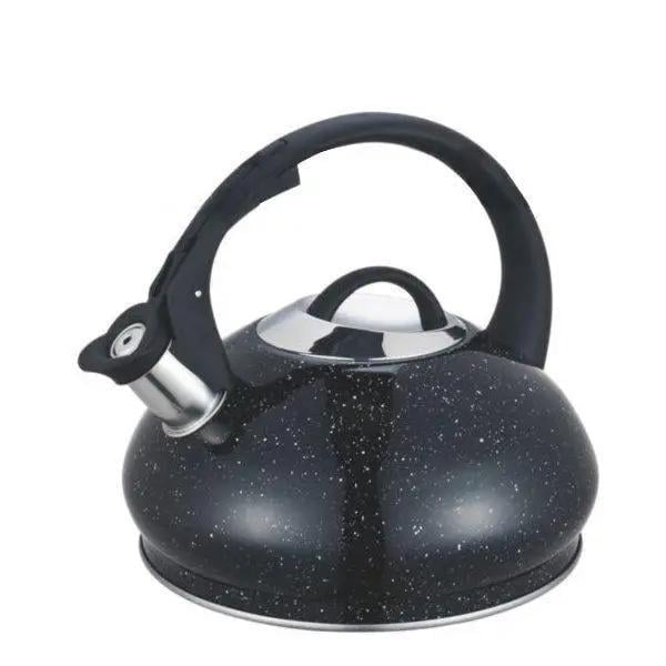 Чайник с свистком для индукционной плиты Edenberg EB-8812 мраморное покрытие 3 л Черный (2530556596) - фото 1 Чайник с свистком для индукционной плиты Edenberg EB-8812 мраморное покрытие 3 л Черный (2530556596) - фото 1