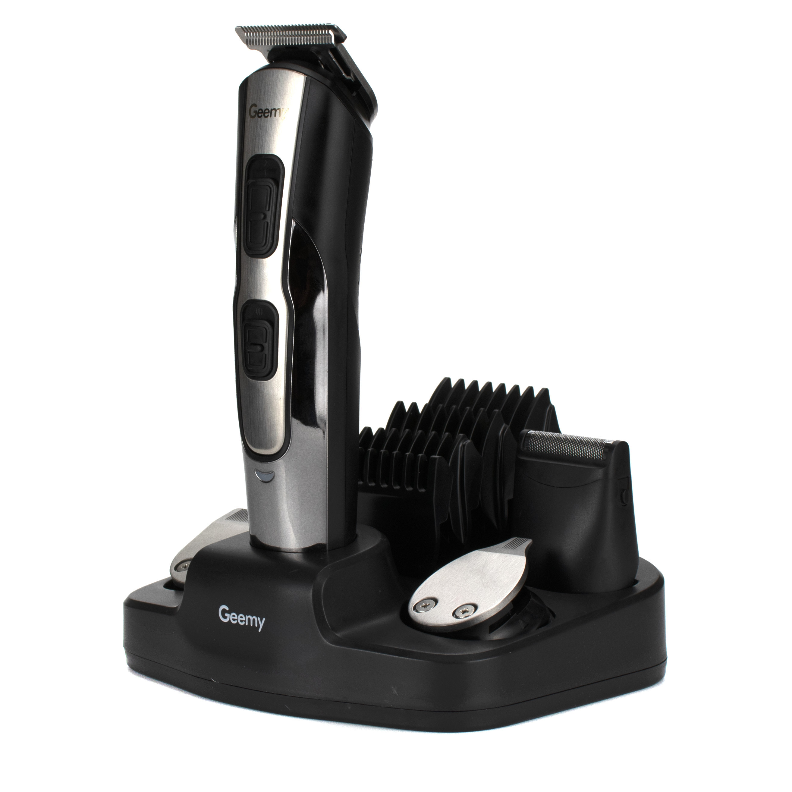 Набір для підстригання 10-в-1 Geemy GM-592, Black - фото 3 Набір для підстригання 10-в-1 Geemy GM-592, Black - фото 3