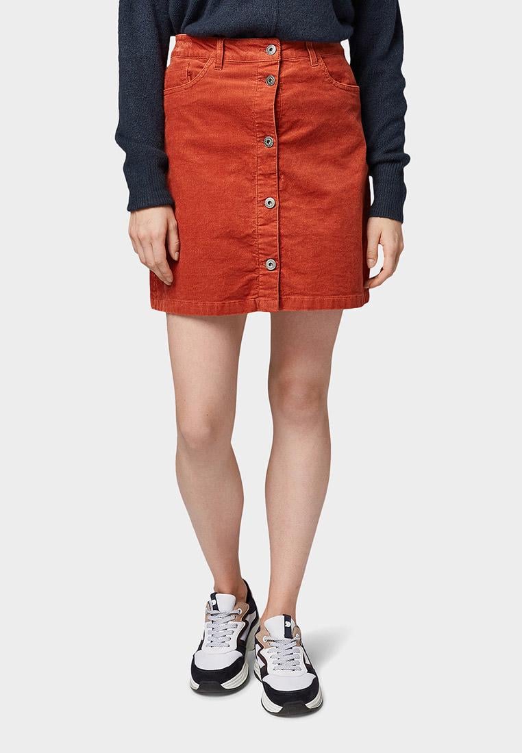 Юбка Tom Tailor 1014270/70 женская S Коричневый