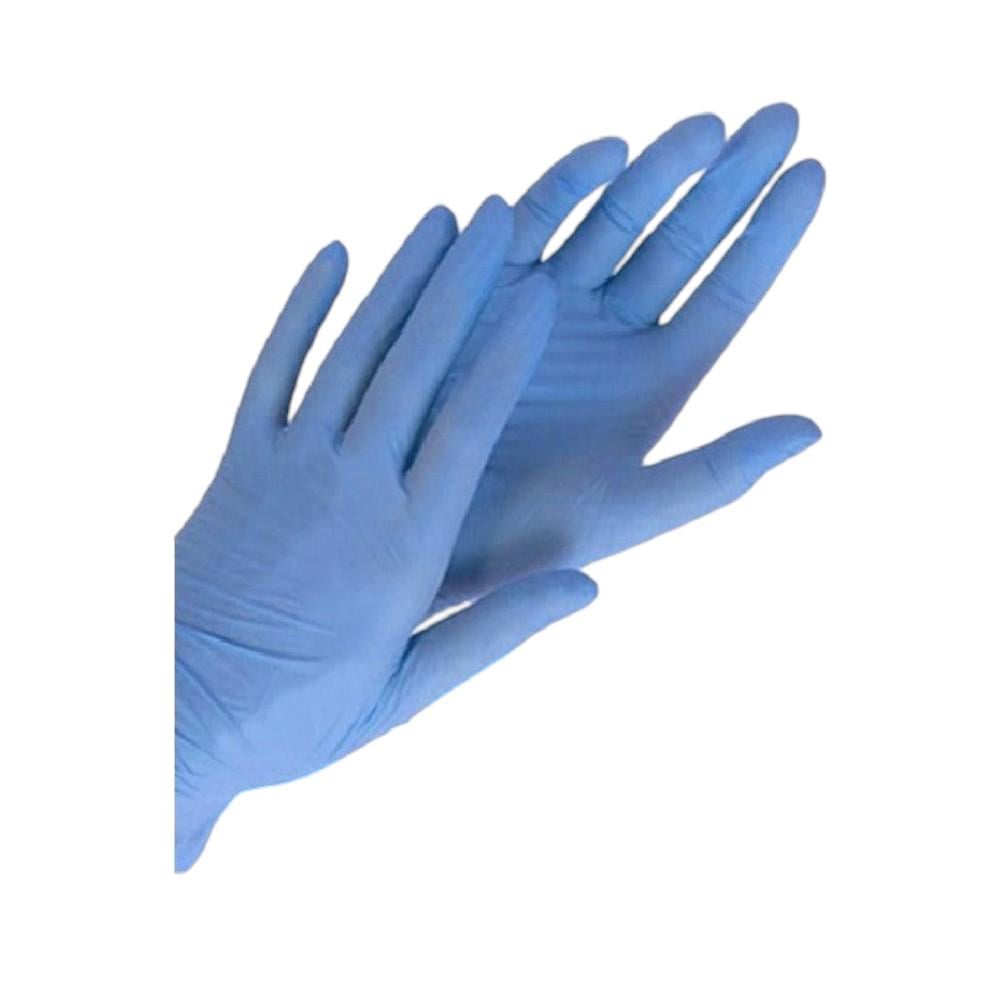 Перчатки нитриловые Hoffen HFN-11301XS 100 шт. XS Голубой (26448728)