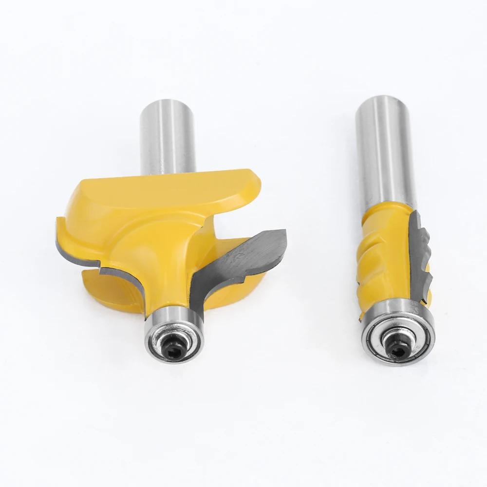 Кромочные фрезы по дереву фигурные с подшипником хвостовик 12 мм 2 шт. (F590) - фото 4 Кромочные фрезы по дереву фигурные с подшипником хвостовик 12 мм 2 шт. (F590) - фото 4