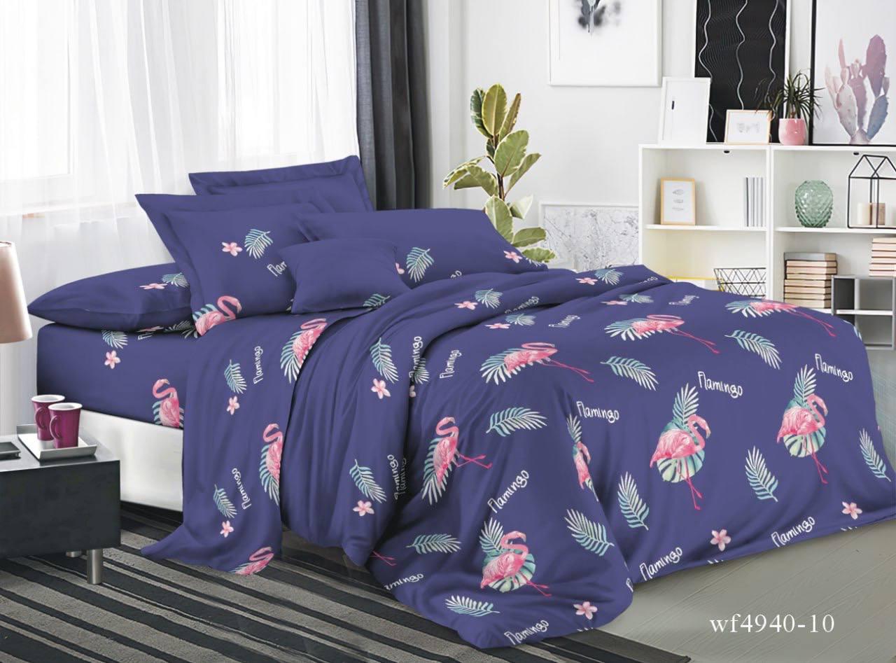 Комплект постільної білизни полуторний Vital-Textile бязь 3D Premium 150х220 см (BP1.5-285)