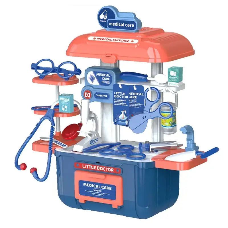Набор врача игровой Funny medical box 628 A 22 33 эл. (126784) Набор врача игровой Funny medical box 628 A 22 33 эл. (126784)