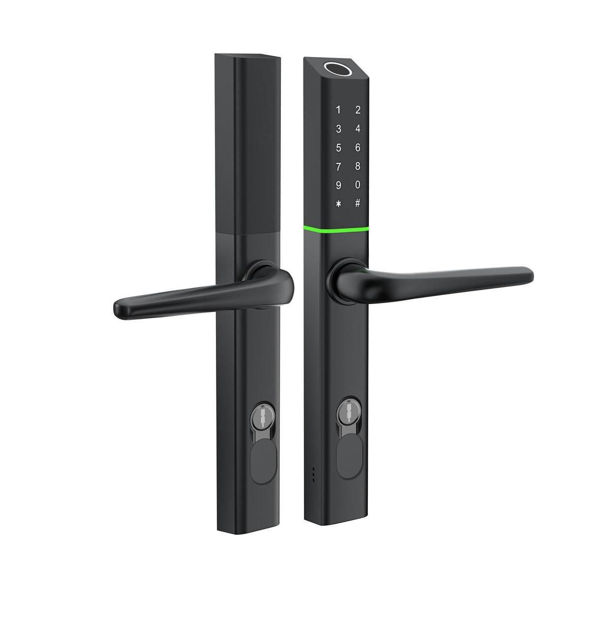 Замок дверний біометричний розумний SEVEN LOCK SL-7763BF Black (2469260442) - фото 2 Замок дверний біометричний розумний SEVEN LOCK SL-7763BF Black (2469260442) - фото 2