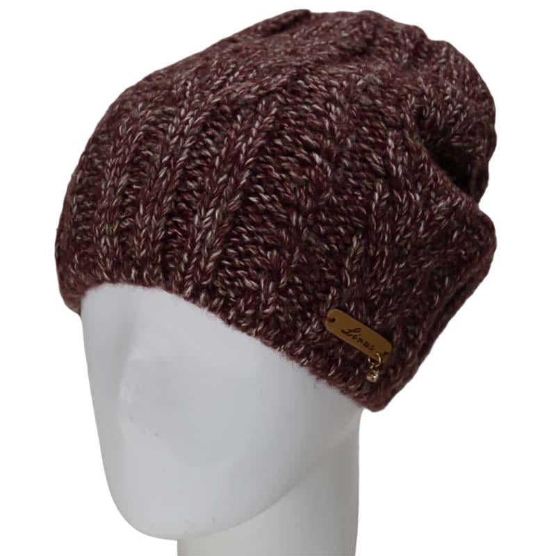 Шапка Lirus Мохіто подовжена утеплена флісом One size Коричневий (43262)