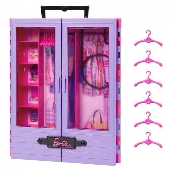Игровой набор Barbie Fashionistas Шкаф для одежды Сиреневый (HJL65)
