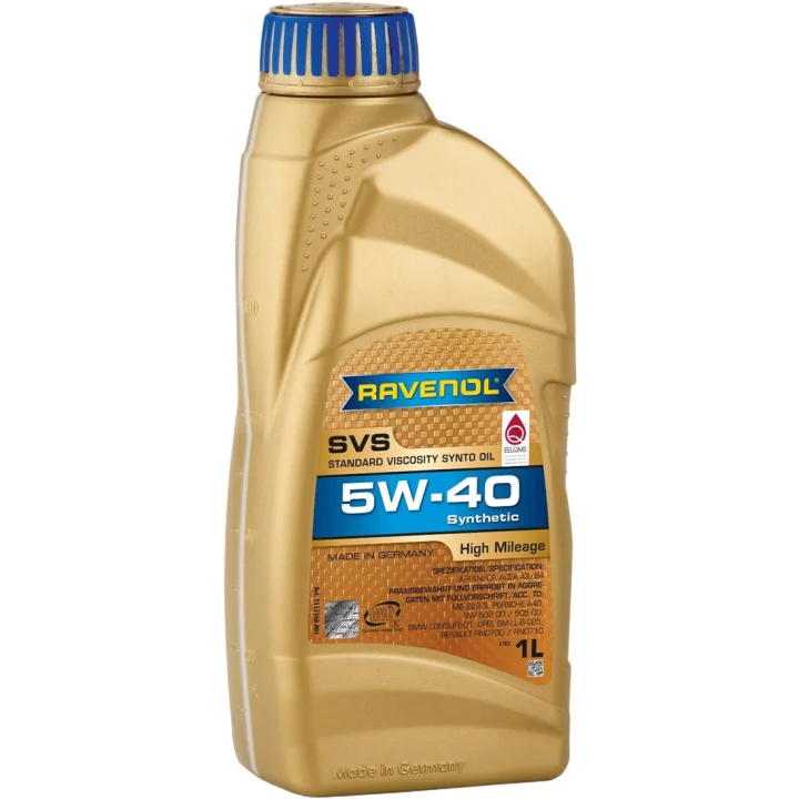 Моторное масло RAVENOL SVS 5W-40 1 л (1115100001)