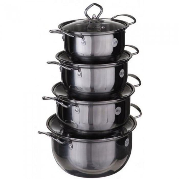 Набор кастрюль с крышками A-Plus 2062 4 шт. (915295861)