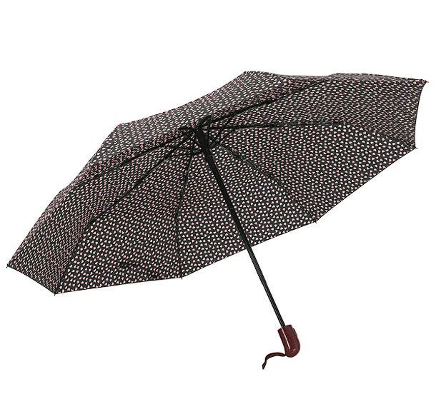 Зонтик складной автомат Hearts 8 спиц купол 110 см Brown (30259) - фото 2 Зонтик складной автомат Hearts 8 спиц купол 110 см Brown (30259) - фото 2