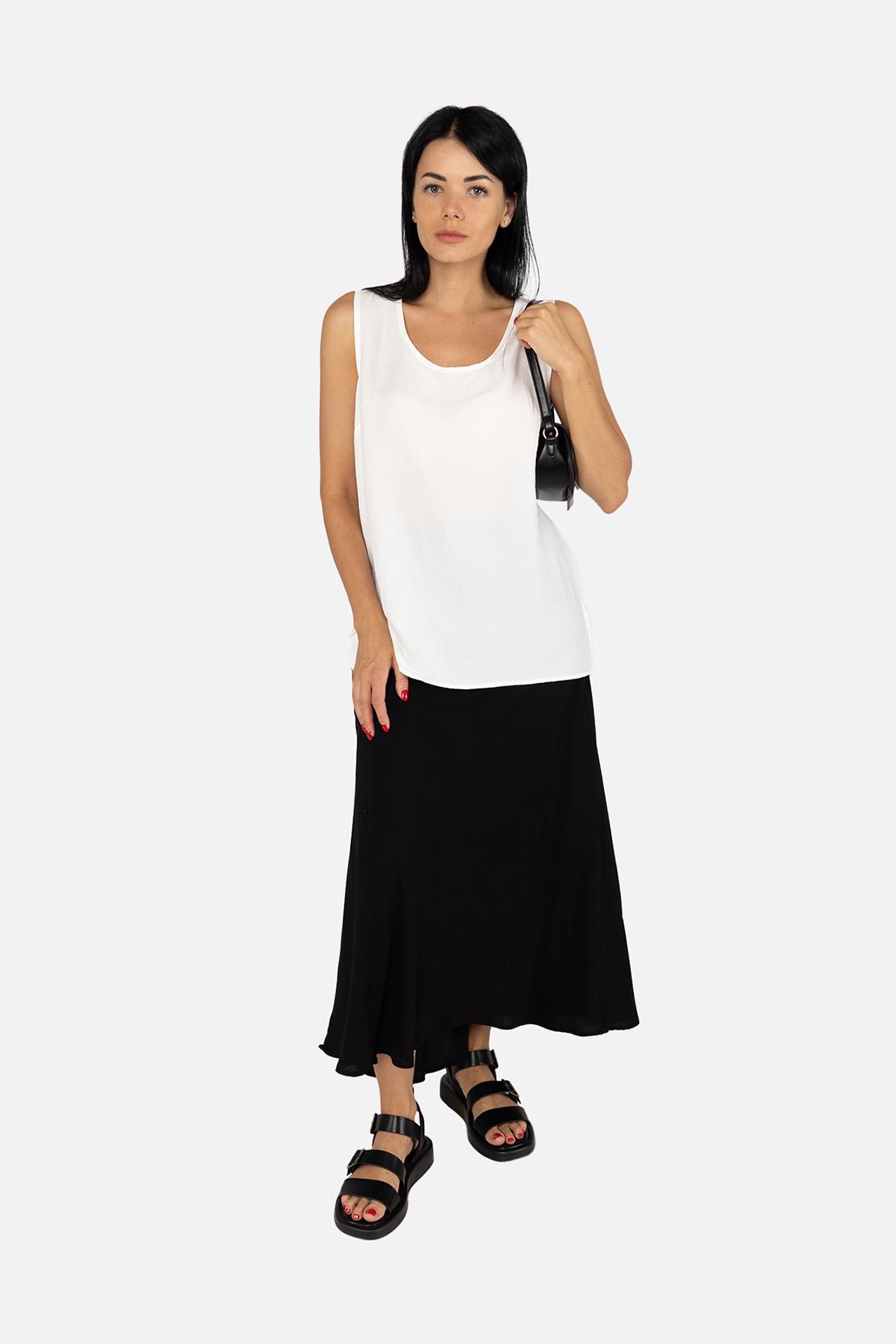 Блуза жіноча ЦБ-00256402 з коротким рукавом р. 44 (SKT001010090) - фото 3 Блуза жіноча ЦБ-00256402 з коротким рукавом р. 44 (SKT001010090) - фото 3