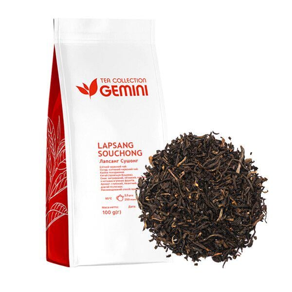 Чай листовий Gemini Lapsang Souchong 100 г (475)