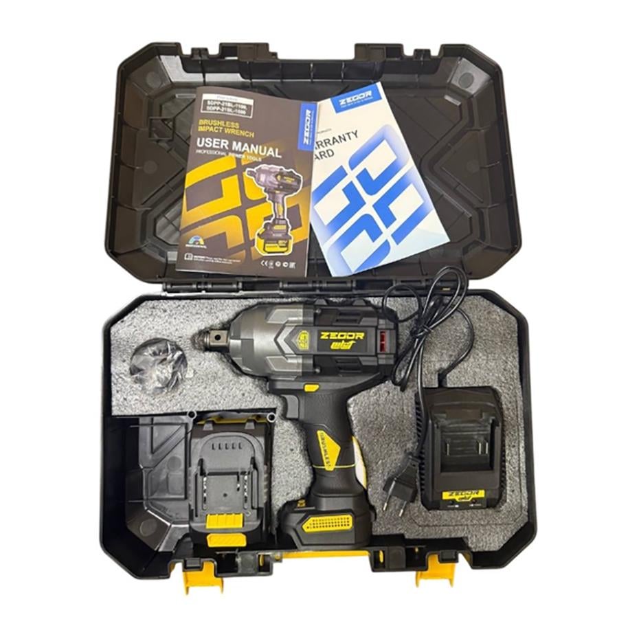 Гайковерт ударный аккумуляторный Zegor SDPP-21BL-1600 21V Profesional/бесщеточный двигатель/реверс/с подсветкой - фото 9 Гайковерт ударный аккумуляторный Zegor SDPP-21BL-1600 21V Profesional/бесщеточный двигатель/реверс/с подсветкой - фото 9