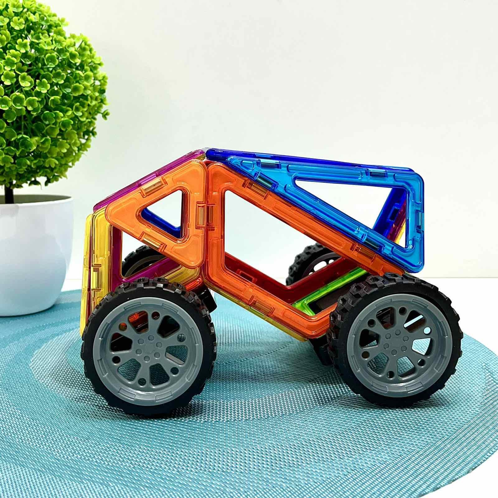 Конструктор магнитный Limo Toy Транспорт 32 дет. (LT3006) - фото 2 Конструктор магнитный Limo Toy Транспорт 32 дет. (LT3006) - фото 2