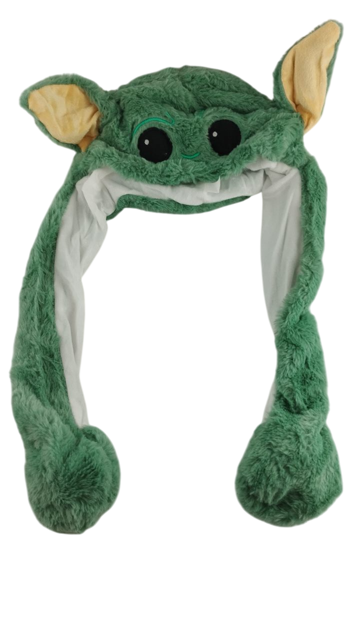 Шапка з вушками Малюк Йода (000031)