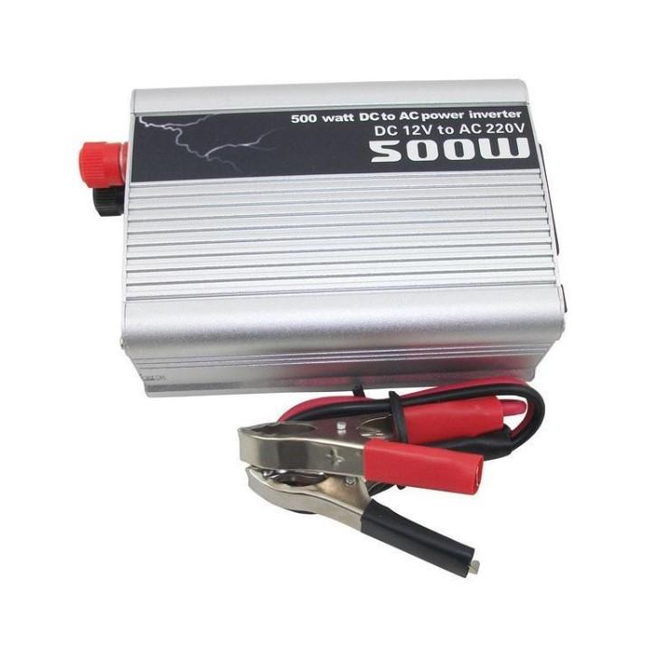 Автомобільний інвертор Power Inverter 12-220V 500W (15220888)