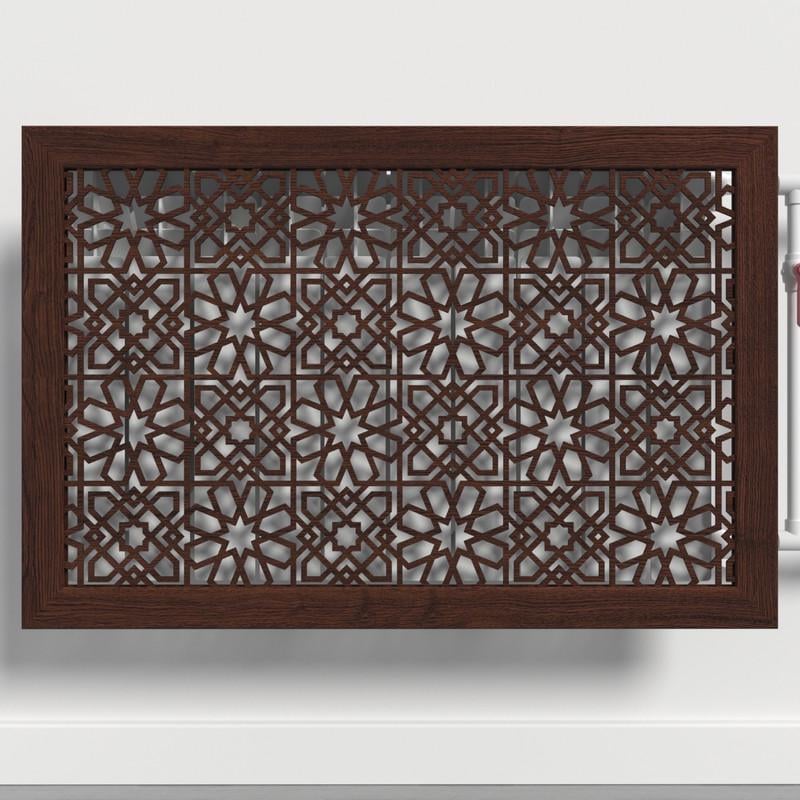 Решітка-екран на батарею SMARTWOOD 600 мм Венге (R20242110)