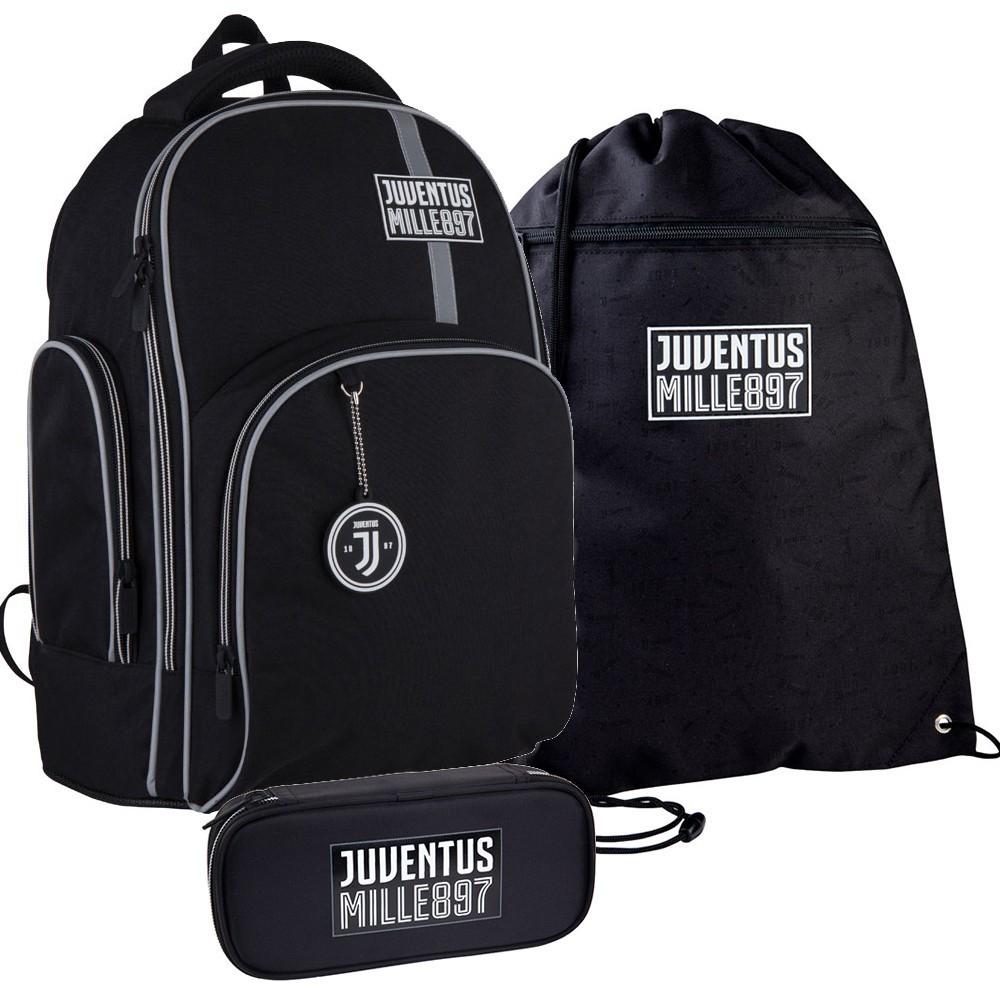 Комплект KITE Education FC Juventus SET JV21-706M рюкзак/сумка для обуви/пенал (146286)