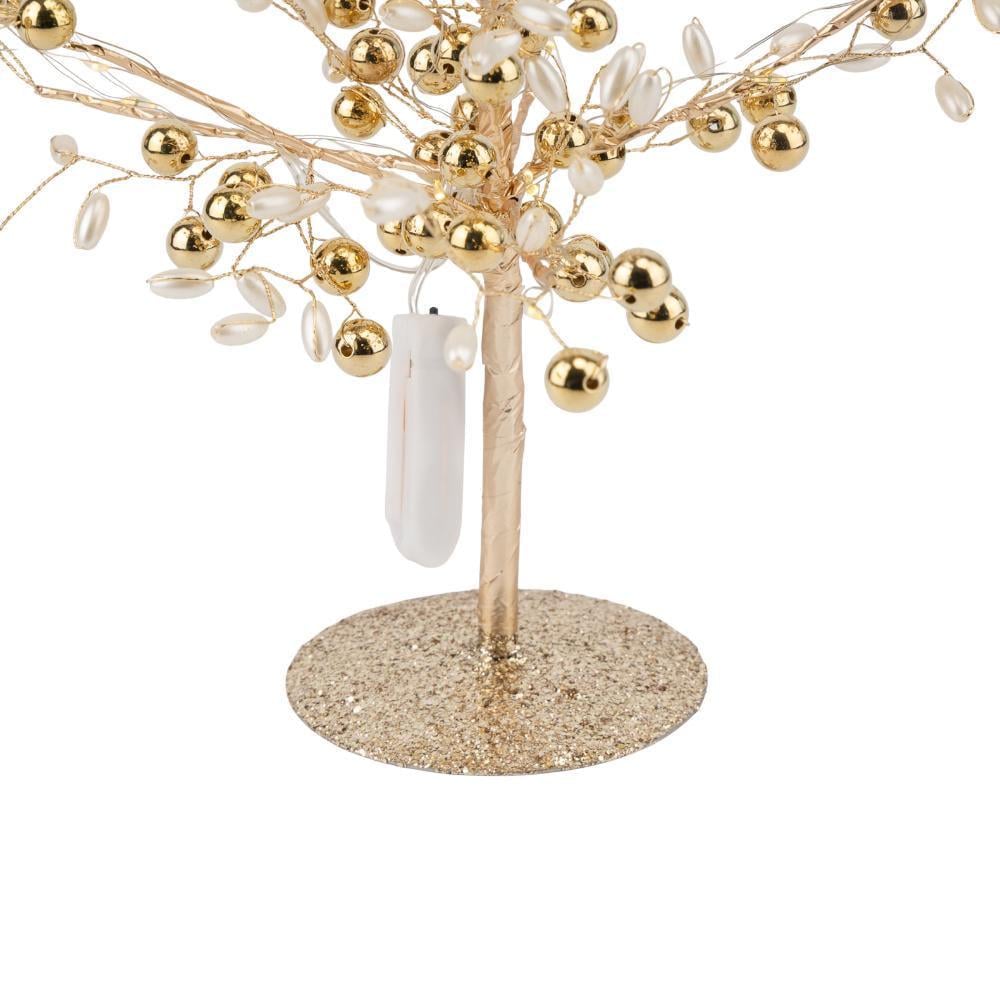 Дерево декоративное с подсветкой Сияние золота 48 см - фото 4
