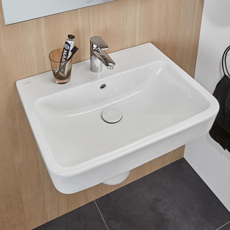 Умивальник підвісний Villeroy & Boch O.Novo 55x46 см Білий (4A415501) - фото 4