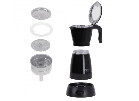 Кавоварка гейзерна Camry електрична алюмінієва 300 мл (4415 Camry) - фото 3 Кавоварка гейзерна Camry електрична алюмінієва 300 мл (4415 Camry) - фото 3