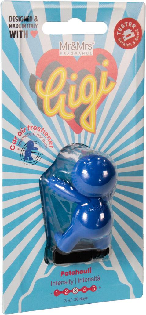 Ароматизатор для авто Mr&Mrs Gigi Blue Patchouli на дефлектор твердый (0312114)