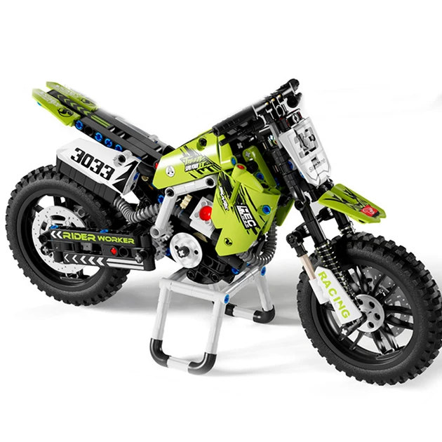 Конструктор горный мотоцикл Kawasaki 476 дет. (КЛ011)