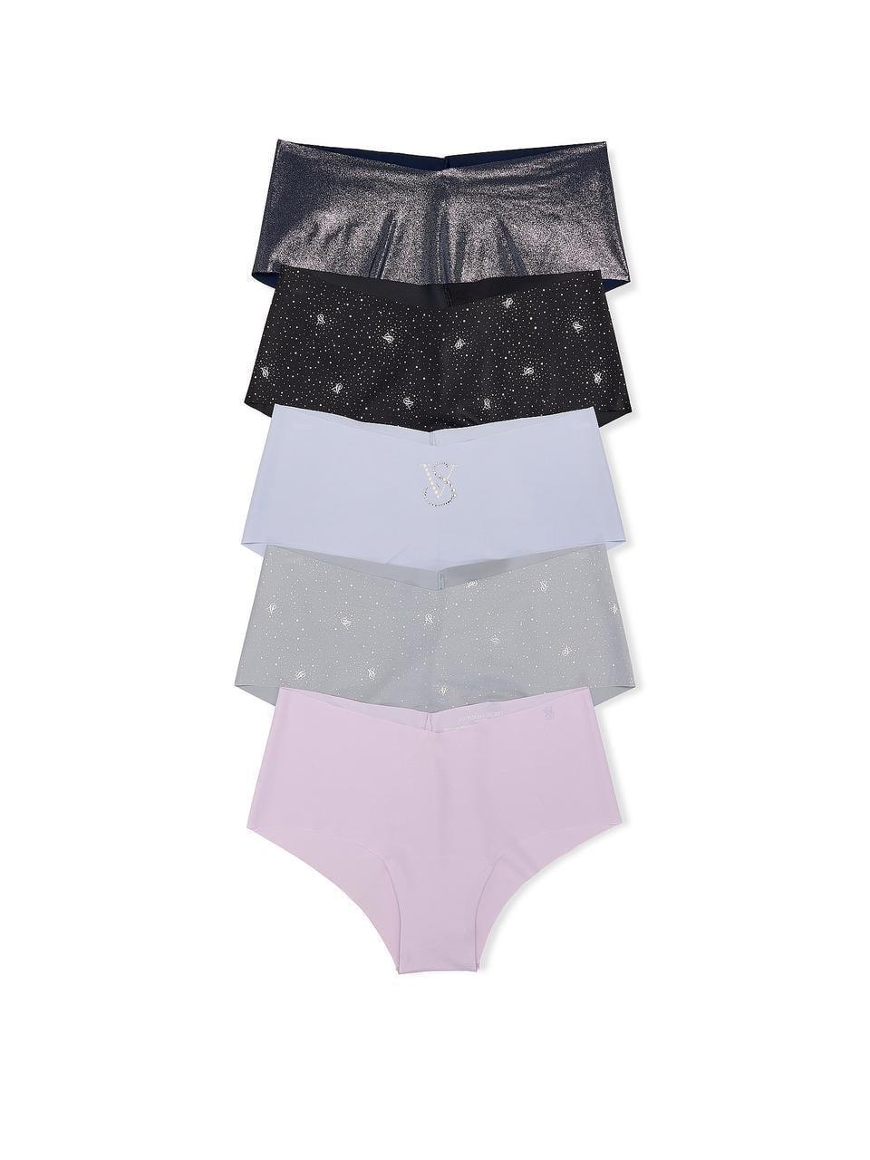 Набір трусиків Victoria's Secret Pack No-Show Cheeky XL Різкольоровий (2879097786)