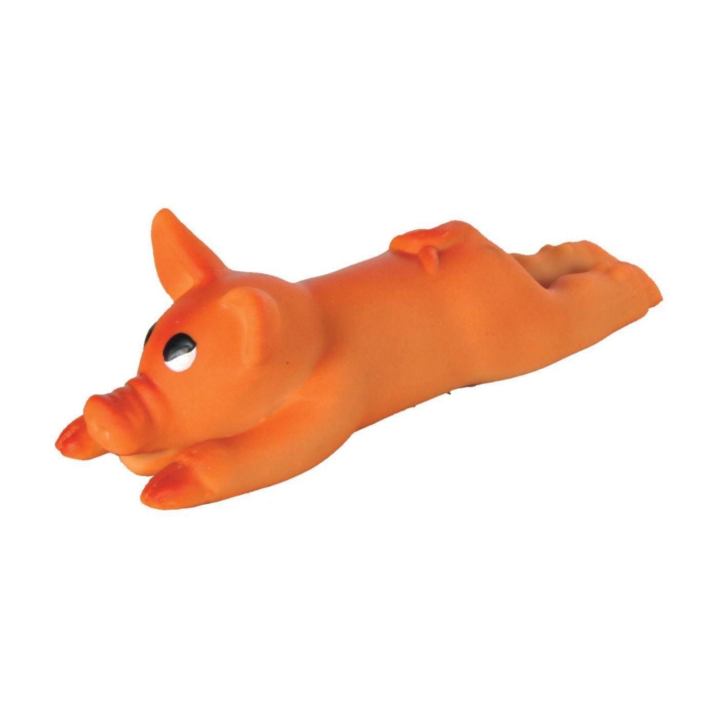 Игрушка для собак Trixie Поросенок с пищалкой 13 см