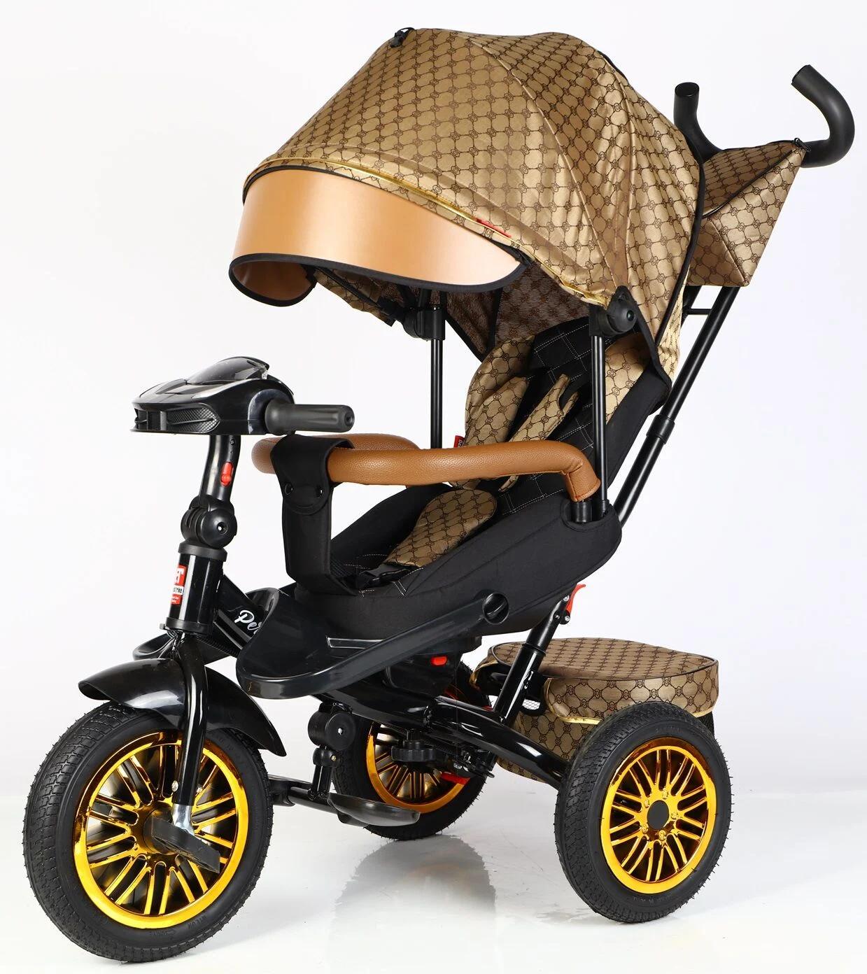 Детский велосипед трехколесный Best Trike 8066/910-25 Perfetto поворотное сиденье/колеса резиновые надувные (25331372)