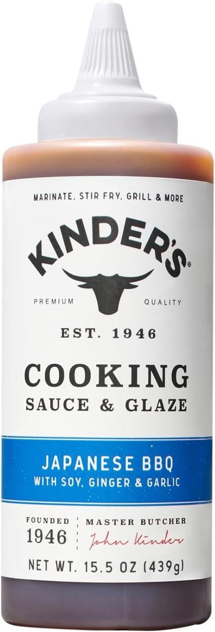 Соус Kinder's Cooking Sauce & Glaze Japanese с соевым соусом, имбирем и чесноком 439 г (2746520922)