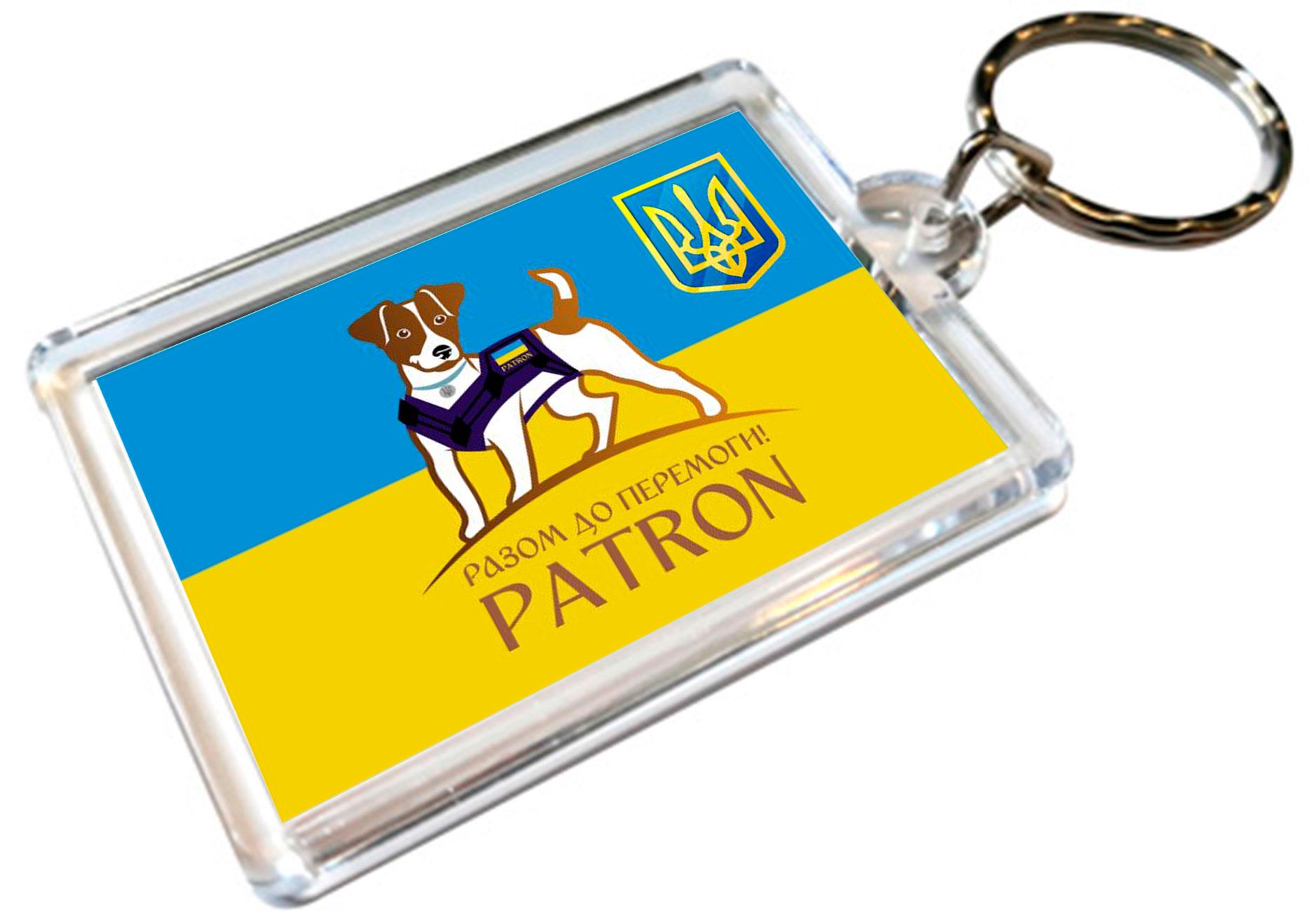 Брелки для ключей акриловые Apriori Пес Патрон Украина 5 шт. 23 вид