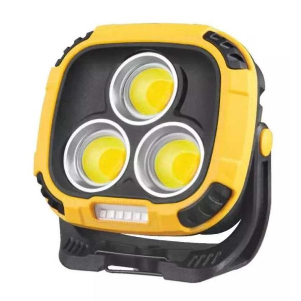 Прожектор-фонарь кемпинговый W891-1-3COB с функцией павербанка Оранжевый (GR-05461)