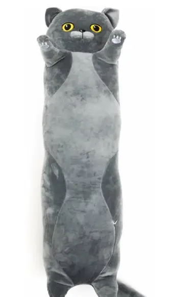 Мягкая игрушка Кот Батон MacDonald 90 см Серый