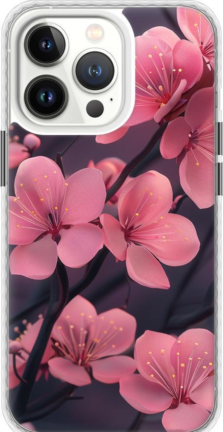 Чехол на iPhone 13 Pro Пурпурная сакура (6075pm-2372-42517)