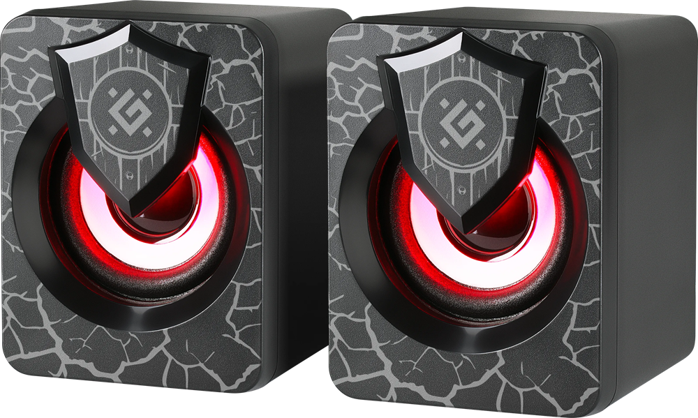 Акустическая система Defender 2.0 Onyx 6 Вт USB Черный (65038)