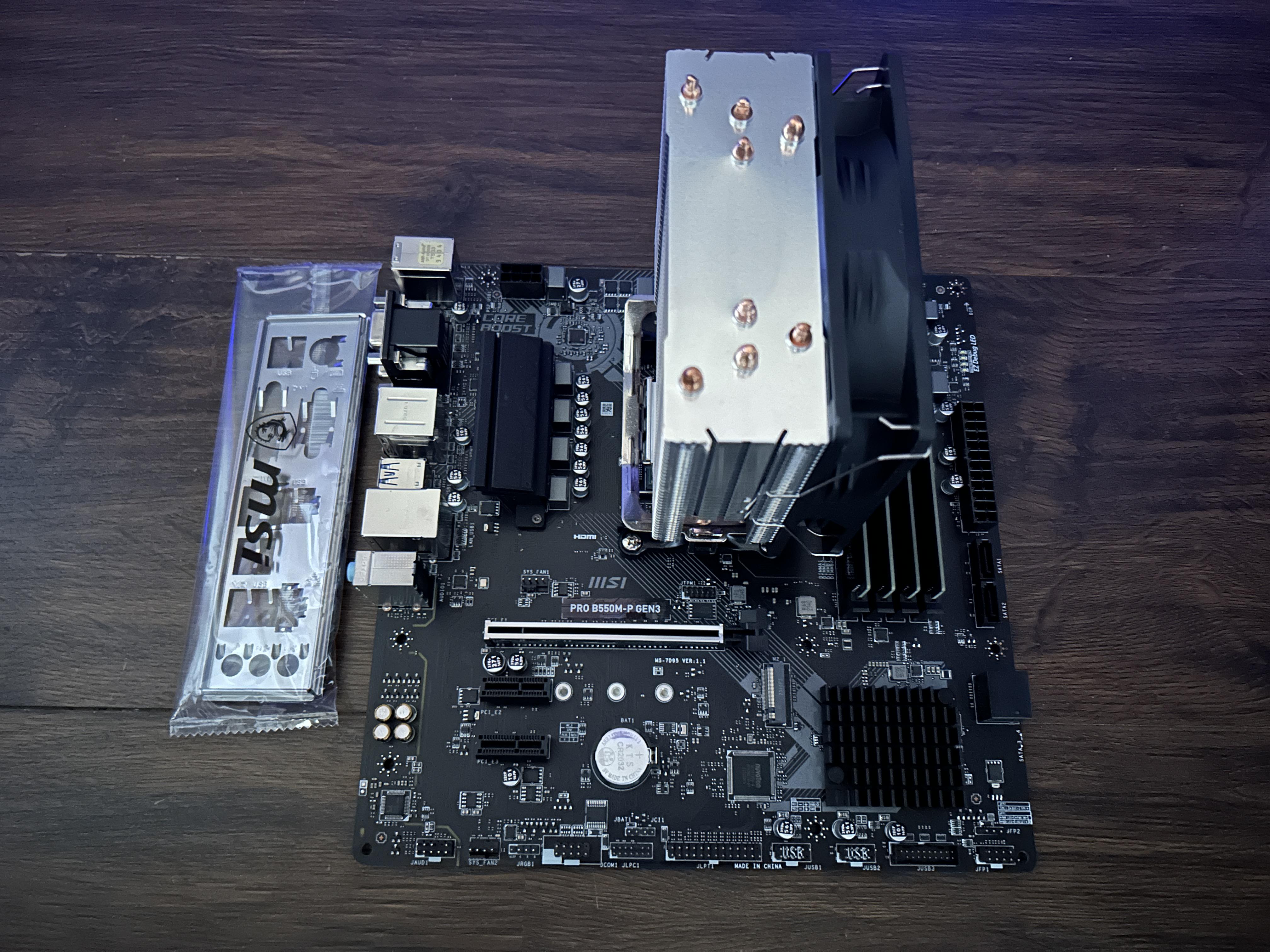 Материнская плата/игровой комплект Asus B450/Ryzen 7 5700X/16 GB DDR4 - фото 2