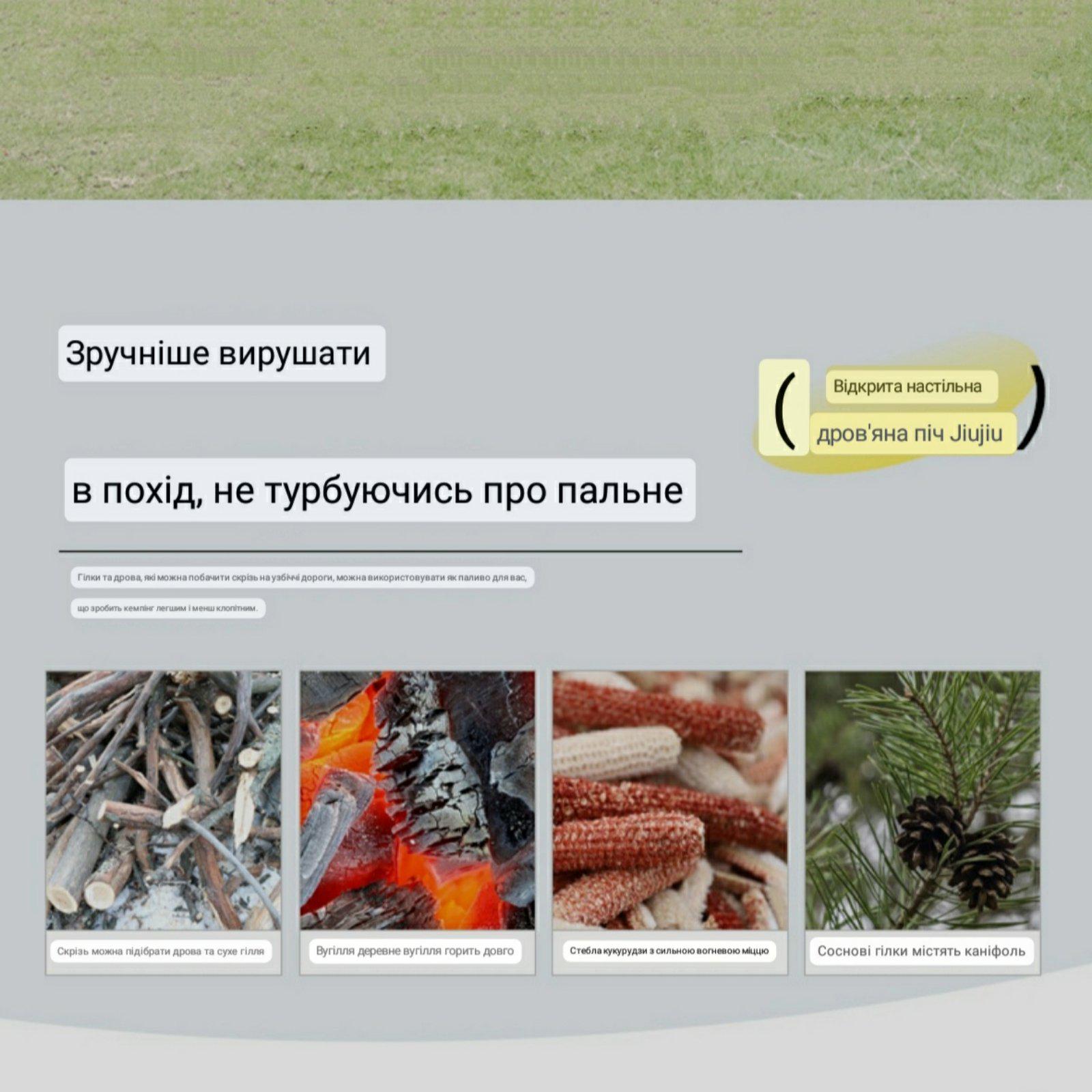 Печь дровяная для палатки Optima из нержавеющей стали (OWS-380) - фото 6