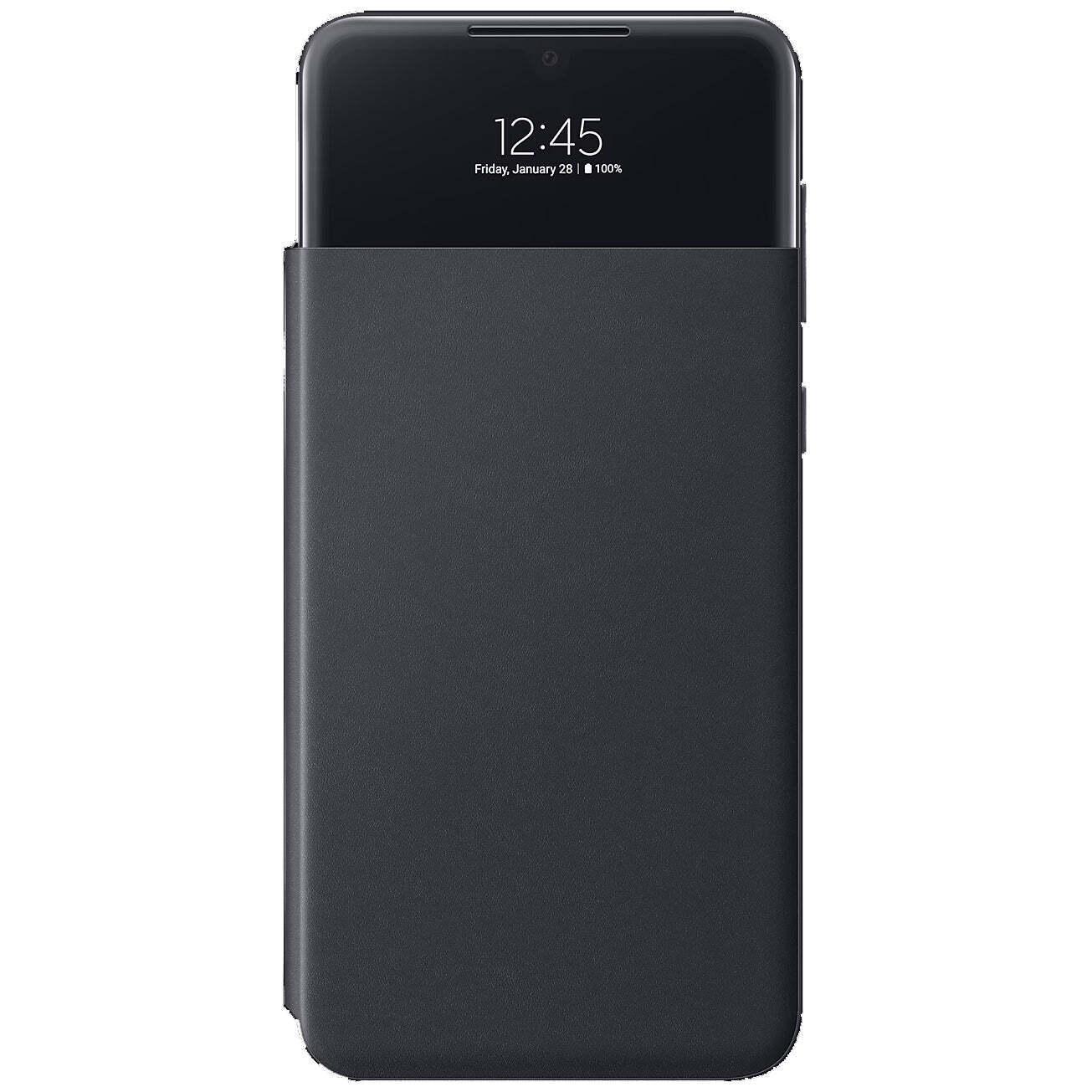 Cмарт чехол книжка Samsung Galaxy A33 SM-A336 Smart S View Wallet Cover Черный - фото 3