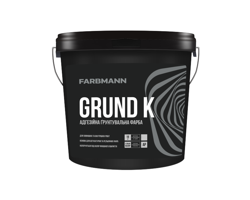 Грунт Farbmann Grund K 9 л Белый (1788030773)