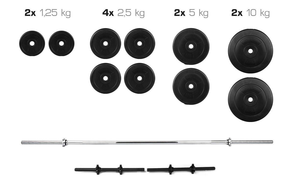Набор штанга та гантели 52 кг (320.000.009) - фото 3